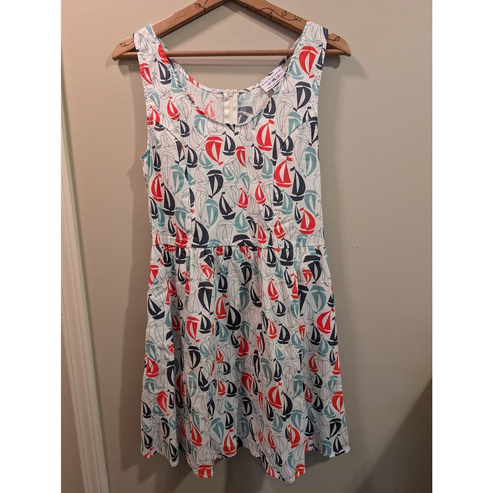 Blue Platypus Sailboat Tank Dress - Picture 3 of 5
